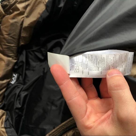 🔹 EA7 golden bronze down puffer parka - Picture 6 of 11